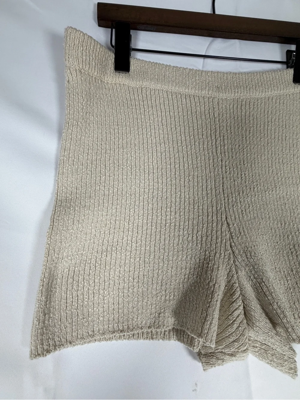FP BEACH FREE PEOPLE Women’s Size XL Shorts Sweater Knit High Rise Fit